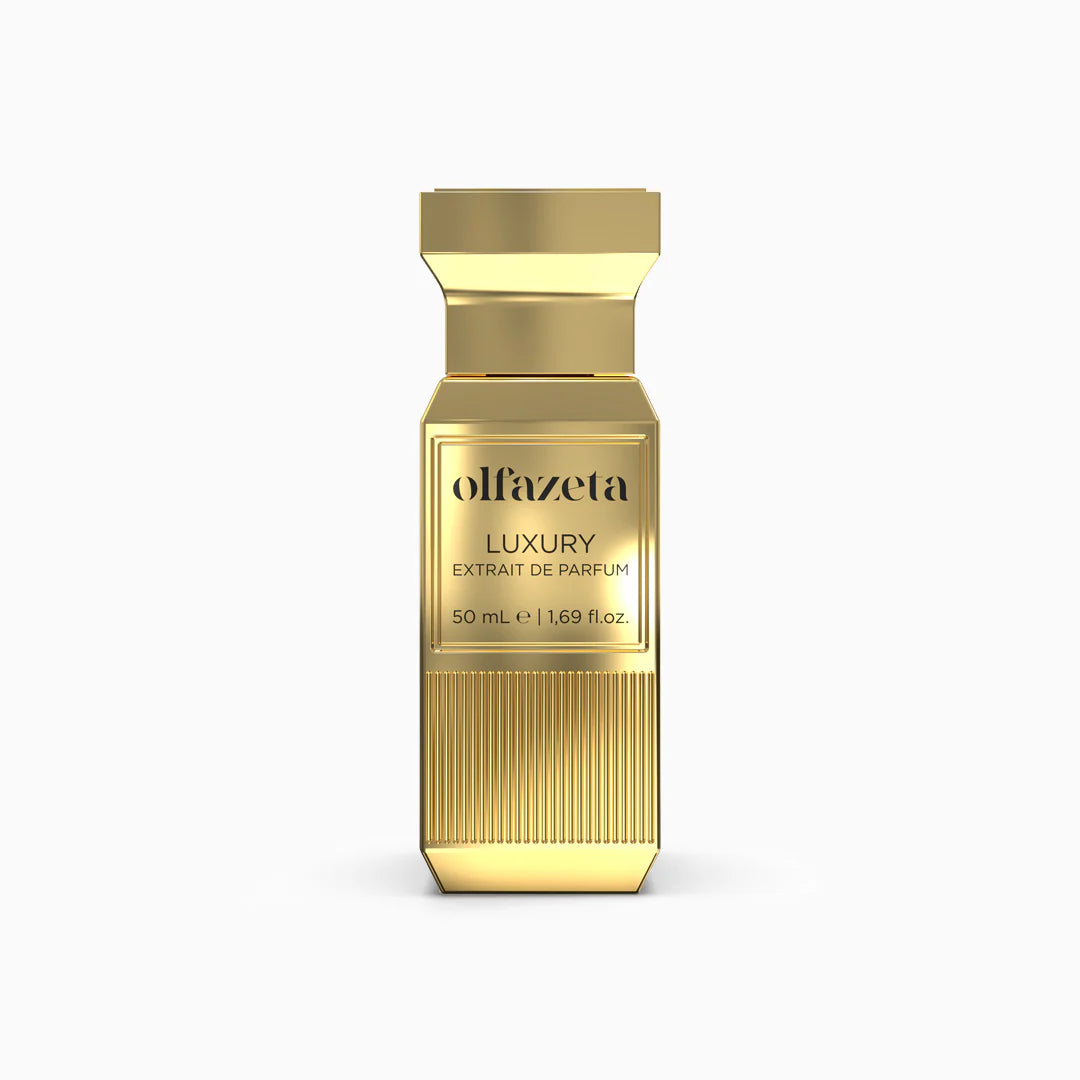Olfazeta Luxury perfume extract gold bottle